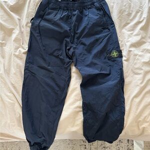 Stone Island Navy Track Pants - Men's